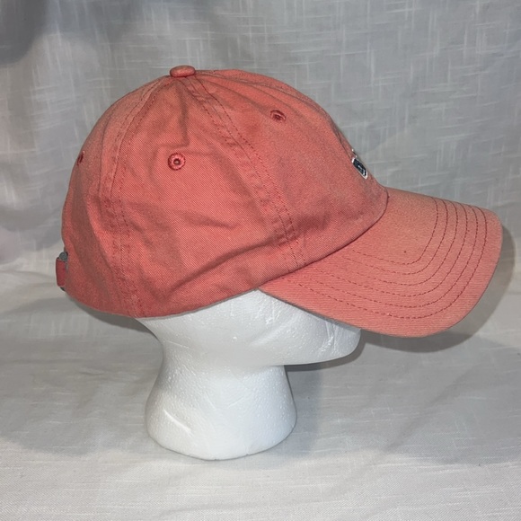 Vineyard Vines Pink Whale Baseball Adjustable Hat Cap - Picture 2 of 7